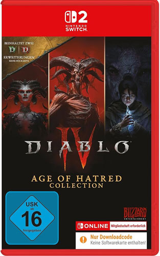 Diablo 4 Nintendo Switch 2 (CIAB) Complete