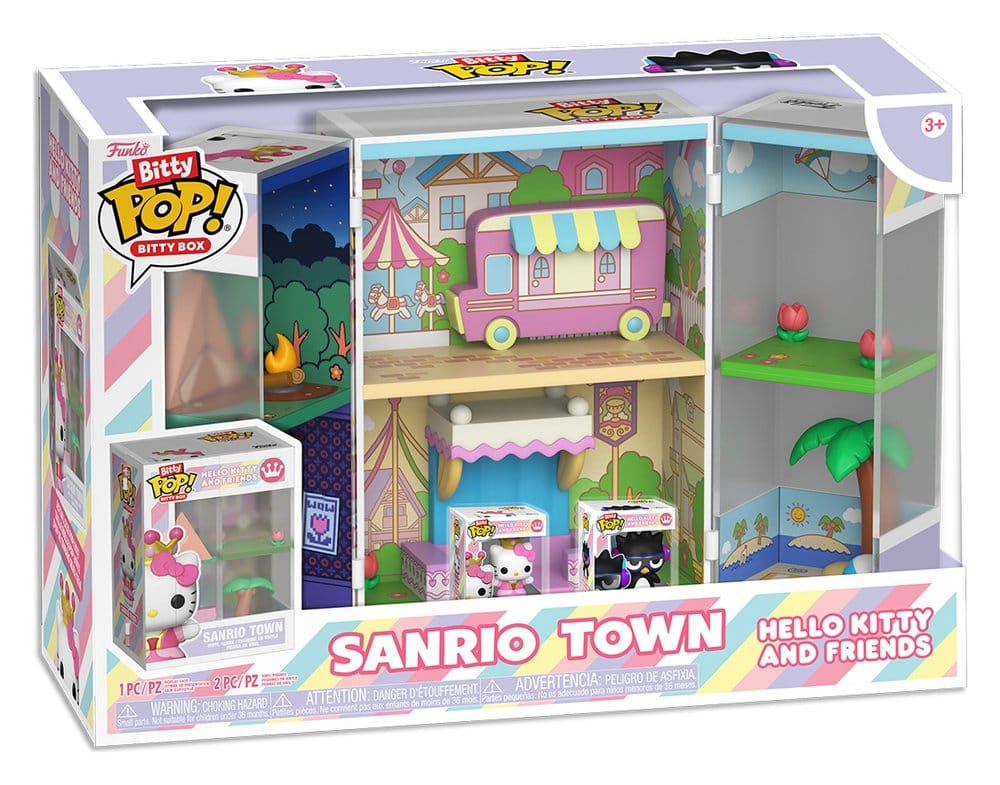 Sanrio Bitty POP! Boxes Vinyl Figur Sanrio Town
