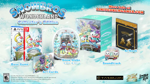 Snow Bros Wonderland Collectors E. Nintendo Switch US Limited Run
