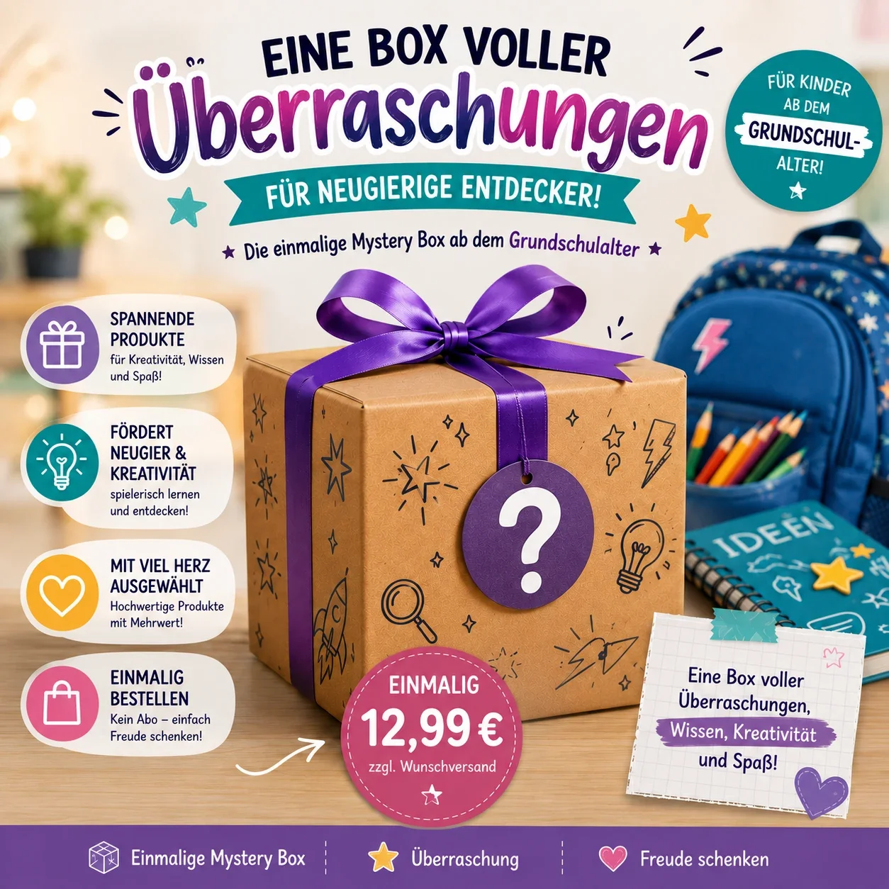 Mysterybox - Kids ab 6 Jahre