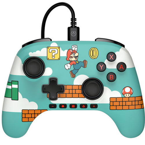 Nintendo Switch 2 Controller Advantage wired Mario Time! PowerA