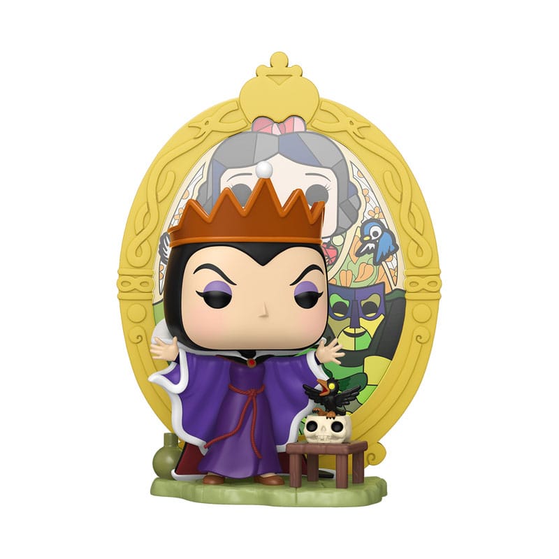 Disney Villians POP! Deluxe Vinyl Figur Evil Queen(Glass) 9 cm