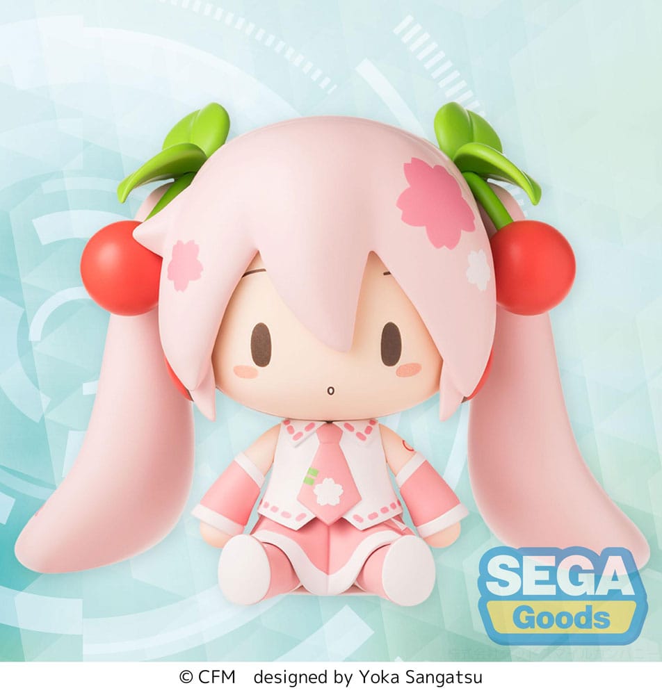 Character Vocal Series 01: Hatsune Miku Fuwa Petit Chibi Figur Sakura Miku 8 cm