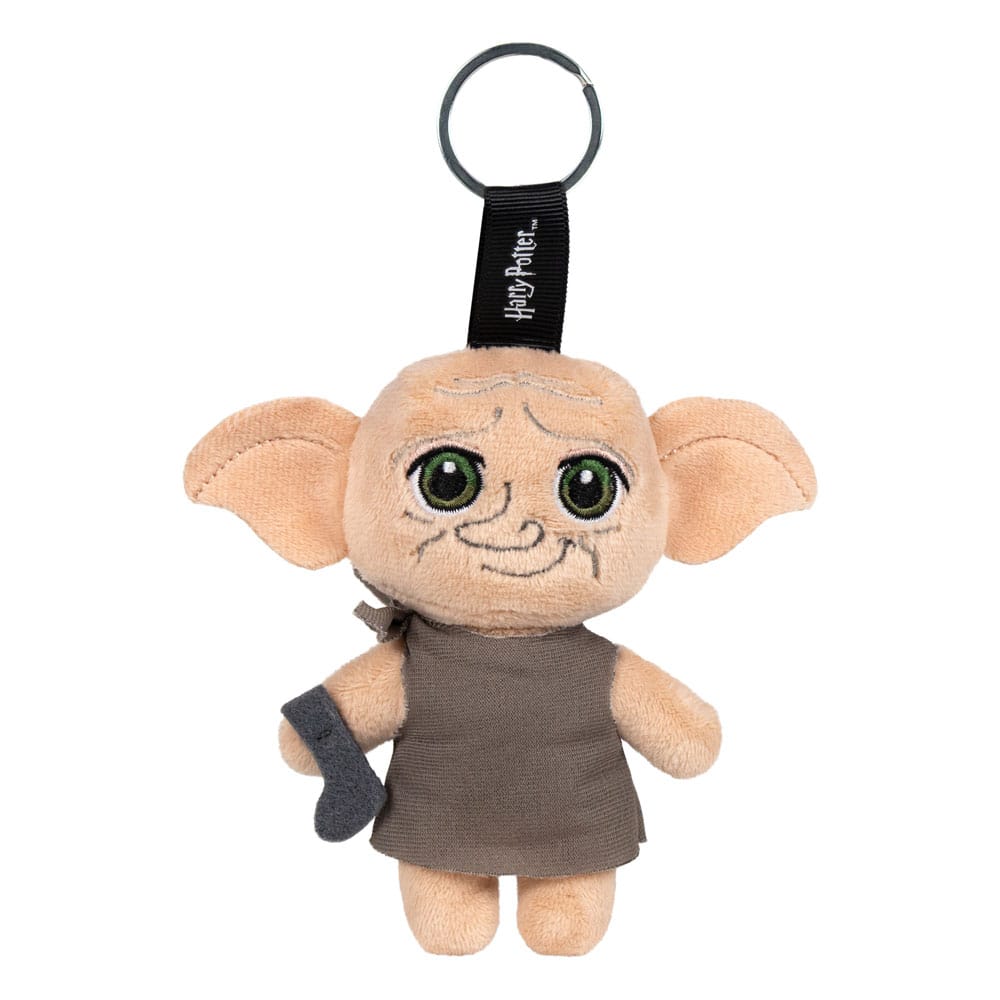 Harry Potter Plüsch-Schlüsselanhänger mit Metallring Dobby 10 cm