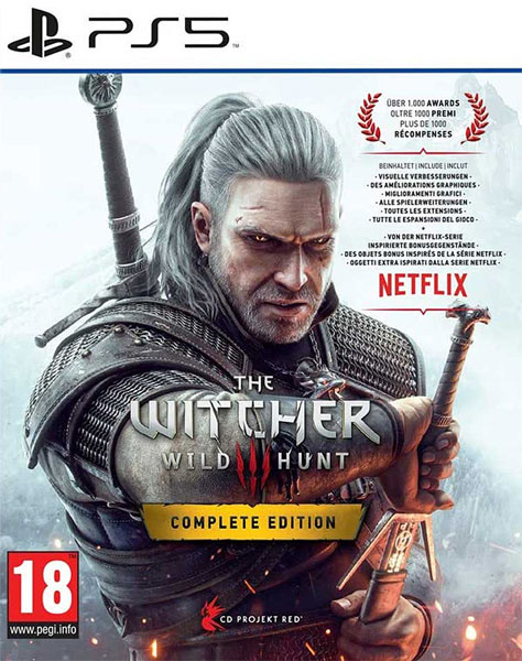 Witcher 3 PlayStation 5 Complete Edition Österreich-Version