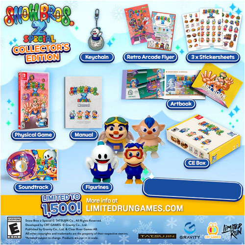 Snow Bros Special 2 Collectors E. Nintendo Switch US Limited Run