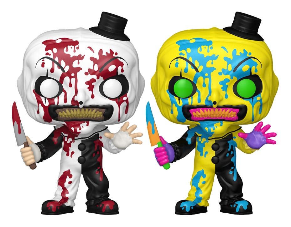 Terrifier POP! Movies Vinyl Figur Art the Clown (BD) w/CH heo exclusive Sortiment (6) 9 cm