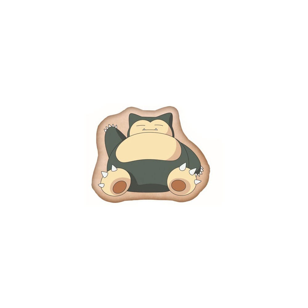 Pokémon Dekokissen Relaxo braun 36 cm