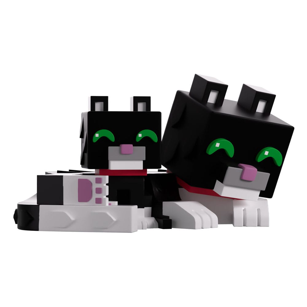Minecraft Vinyl Figur Tuxedo Cat 6 cm