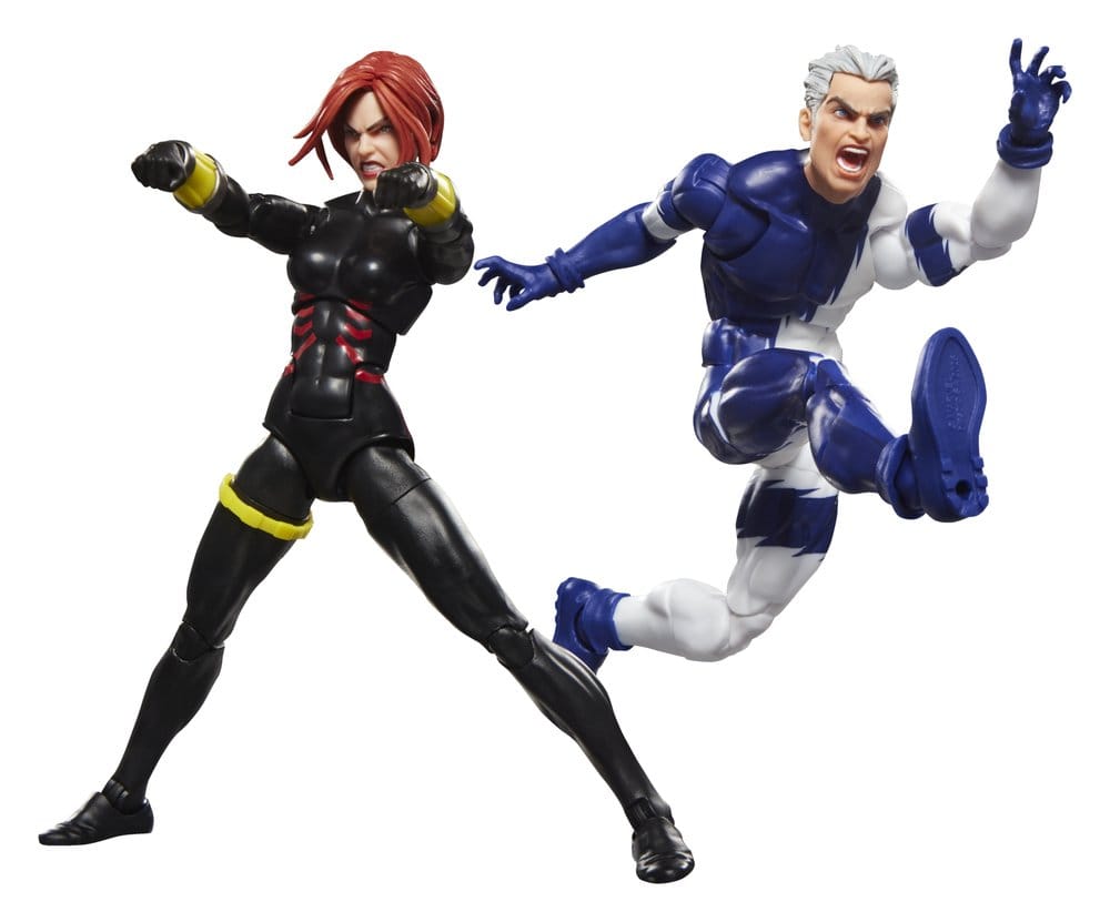 Avengers Marvel Legends Actionfiguren 2er-Pack Black Widow & Quicksilver 15 cm