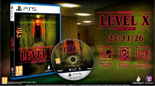 Backrooms Level X PS-5 Pegi Deluxe Edition EU Version
