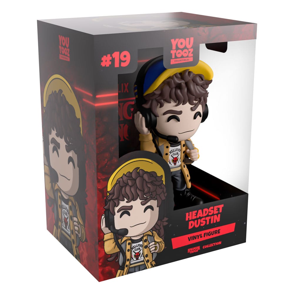 Stranger Things Vinyl Figur Headset Dustin 13 cm