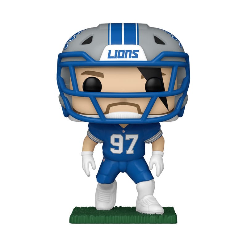 NFL: Legends POP! Sports Vinyl Figur Lions- Aidan Hutchinson (Home) 9 cm