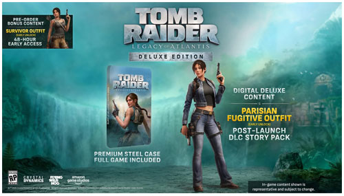Tomb Raider Legacy of Atlantis Nintendo Switch 2 Deluxe