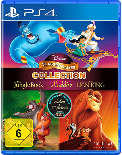 Disney Classic Collection #2 PlayStation 4 Aladdin,Lion King,Jungle Book