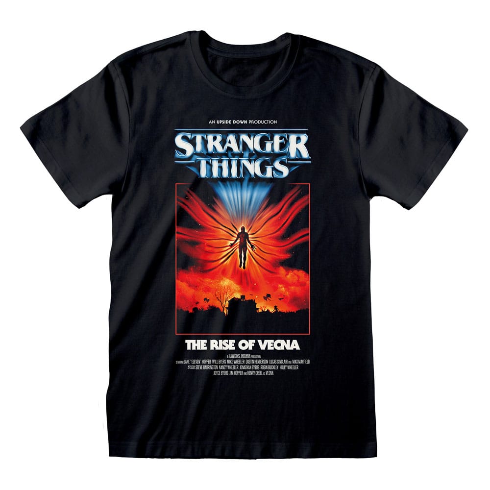Stranger Things T-Shirt Rise Of Vecna Poster Größe S