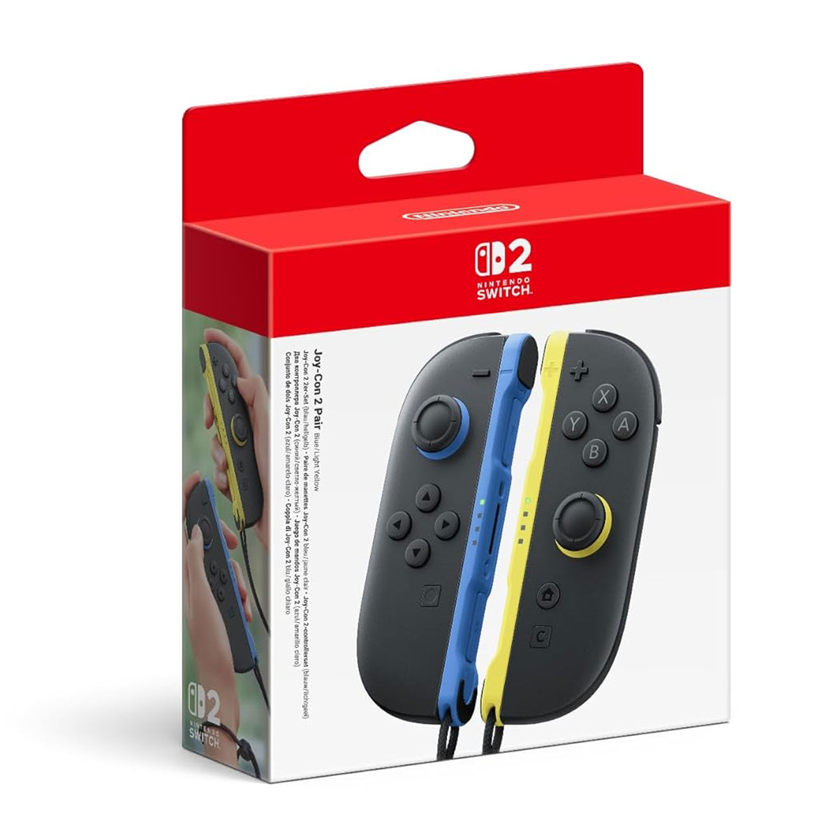 Nintendo Switch 2 Controller Joy-Con 2er blau/hellgelb