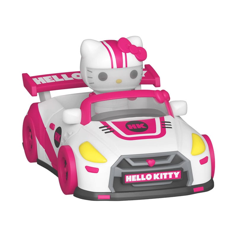 Sanrio Bitty POP! Ride Vinyl Figur Racecar w/HK 2,5 cm