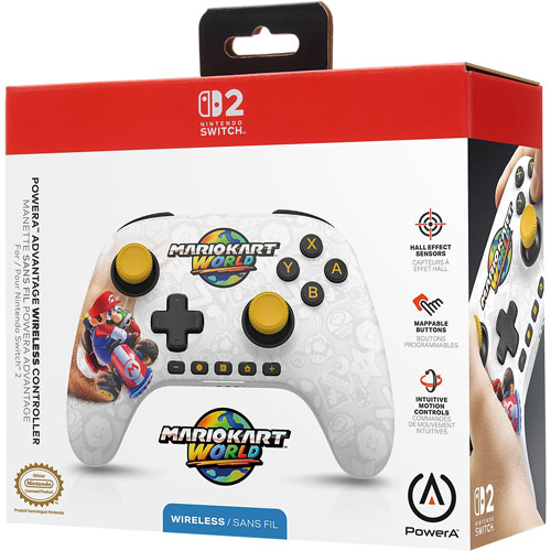 Nintendo Switch 2 Controller Advantage wireles Mario Kart World