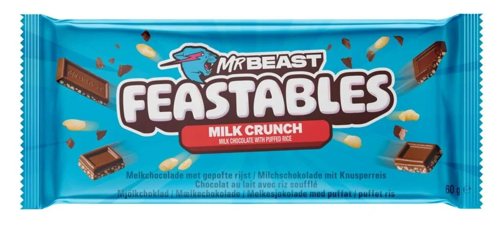 MrBeast Feastables Milk Crunch