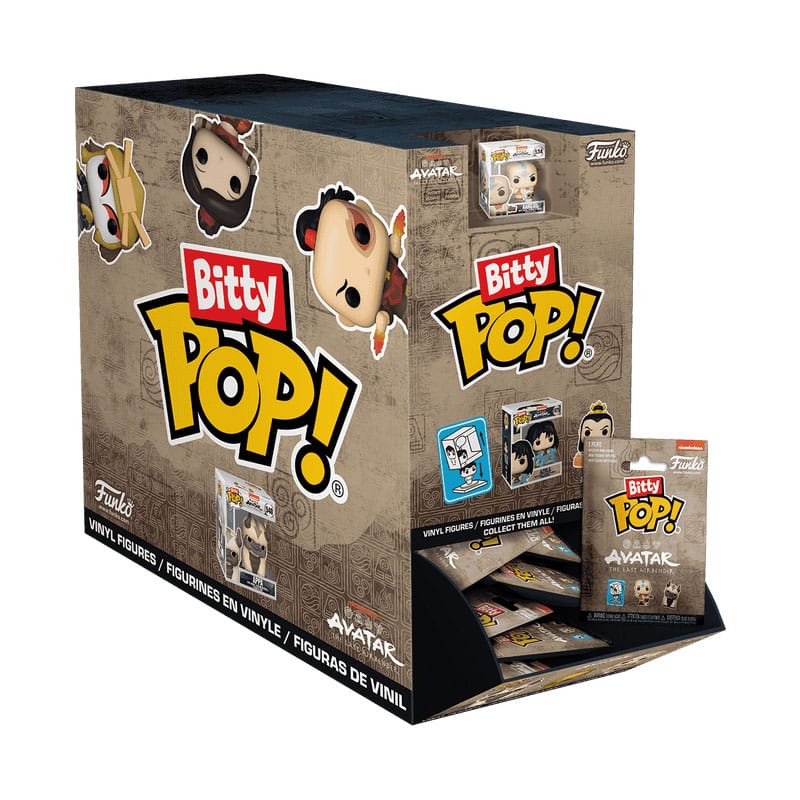 Avatar Der Herr der Element POP! Vinyl Figuren Display (32) PDQ 2,5 cm