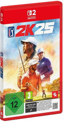 PGA Tour 2k25 Nintendo Switch 2 Softwareschlüssel-Karte