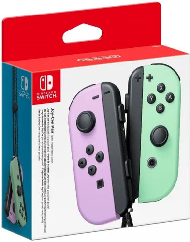 NSW2 Controller Joy-Con 2er violett/Grün V2 (Wechselbare Batterie) Hell