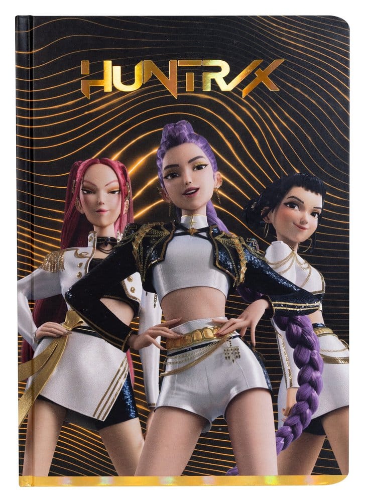 KPop Demon Hunters A5 Notizbuch Golden