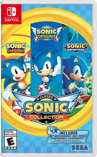 Sonic Classic Collection Nintendo Switch UK-Version Sonic Mania + Sonic Origins + Sonic Superstars