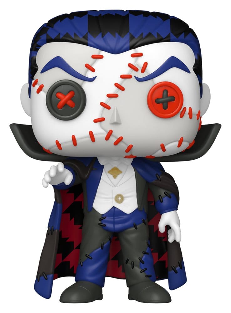 Universal Monsters Patchwork POP! Movies Vinyl Figur Dracula 9 cm