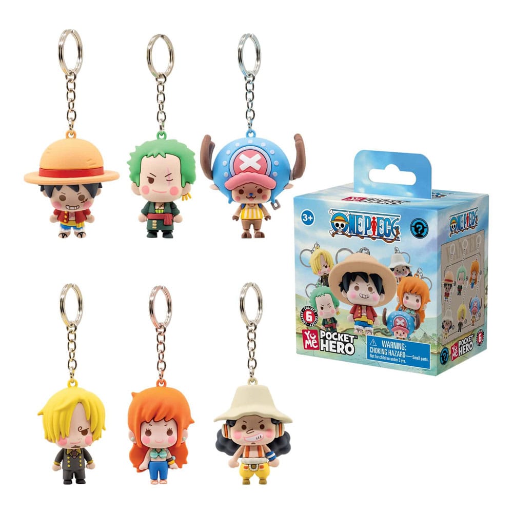 One Piece Pocket Hero Schlüsselanhänger Series 2 Display (12)