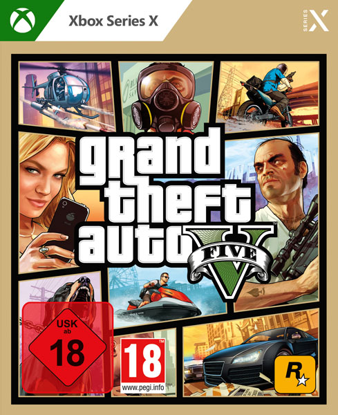 GTA 5 Xbox Series X USK & PEGI