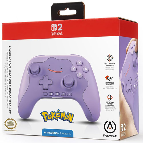 Nintendo Switch 2 Controller Advantage wireless Pokemon Ditto