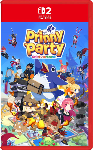 Prinny Party: Going Overboard! Nintendo Switch 2 UK-Version Asien-Version (Softwareschlüssel-Karte)