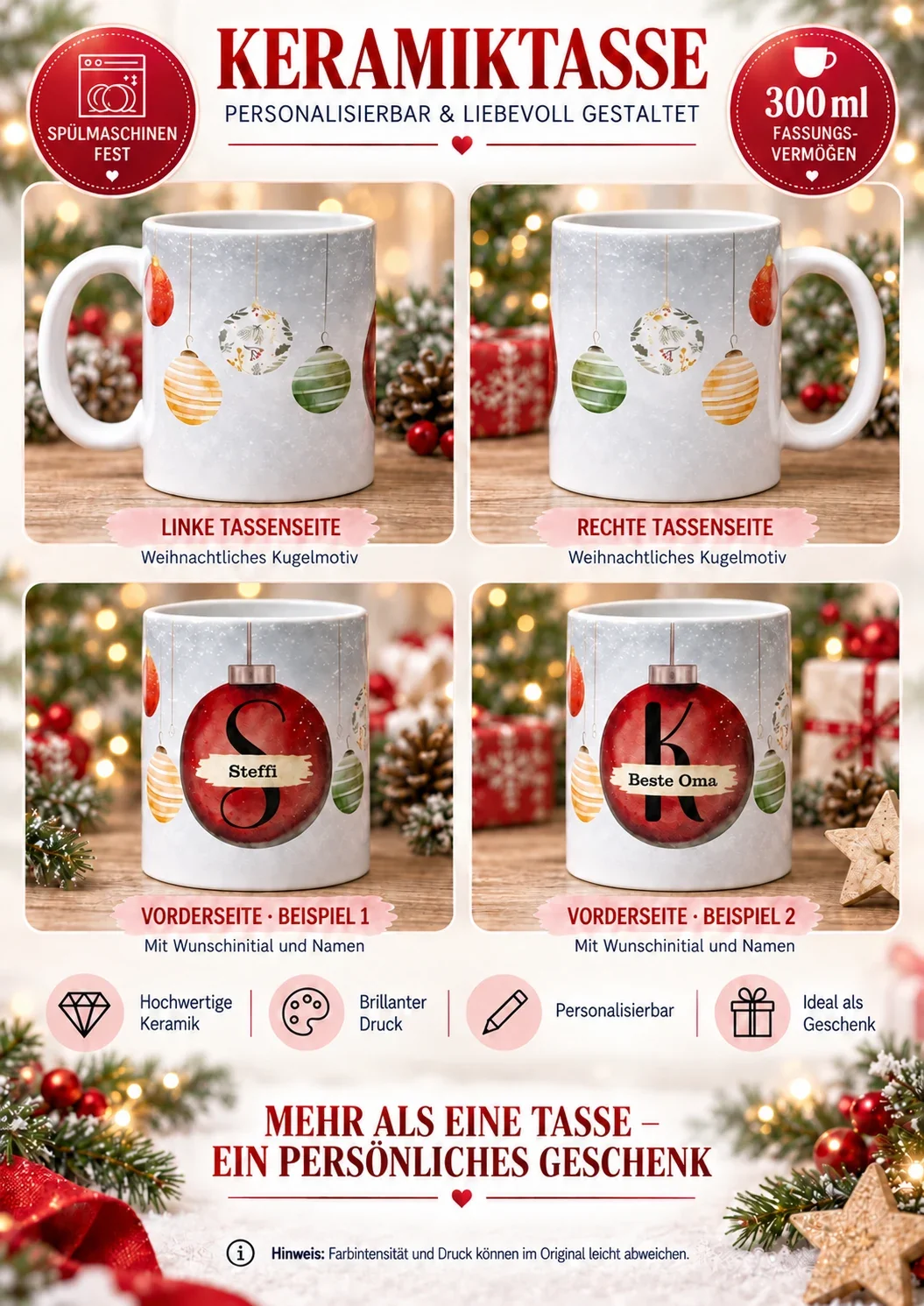 Weihnachtstasse