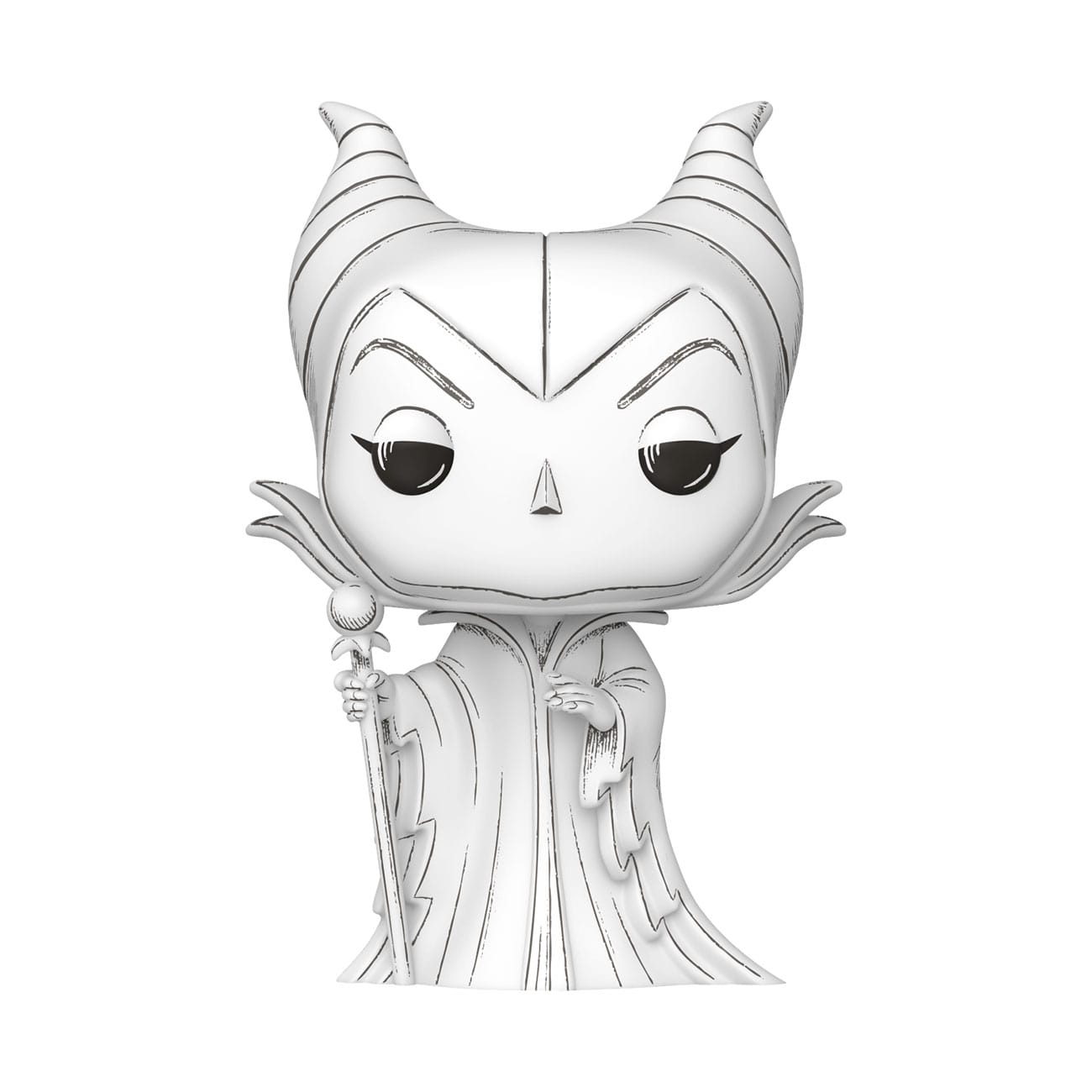 Disney POP! Vinyl Figur Sketched- Maleficent 9 cm