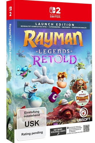 Rayman Legends Retold Nintendo Switch 2 Launch Ed.