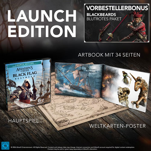 AC Black Flag Resynced PlayStation 5 Launch E.