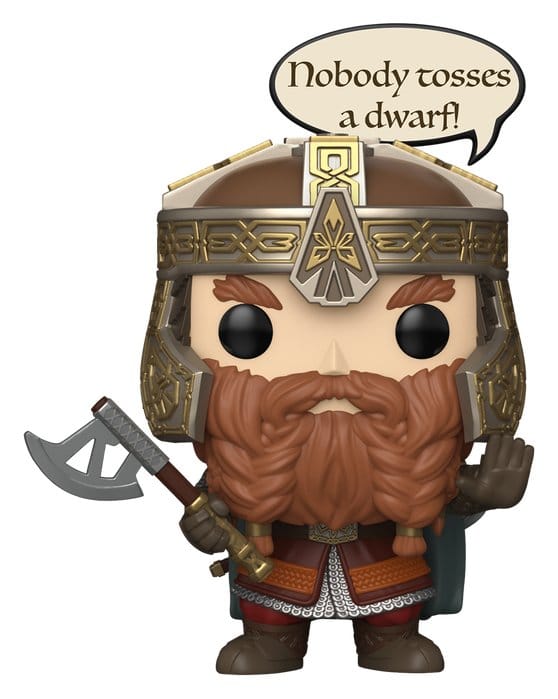 Der Herr der Ringe POP! Vinyl Figur Gimli 9 cm