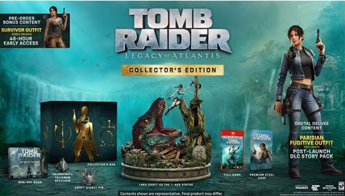Tomb Raider Legacy of Atlantis Nintendo Switch 2 C.E. CiaB
