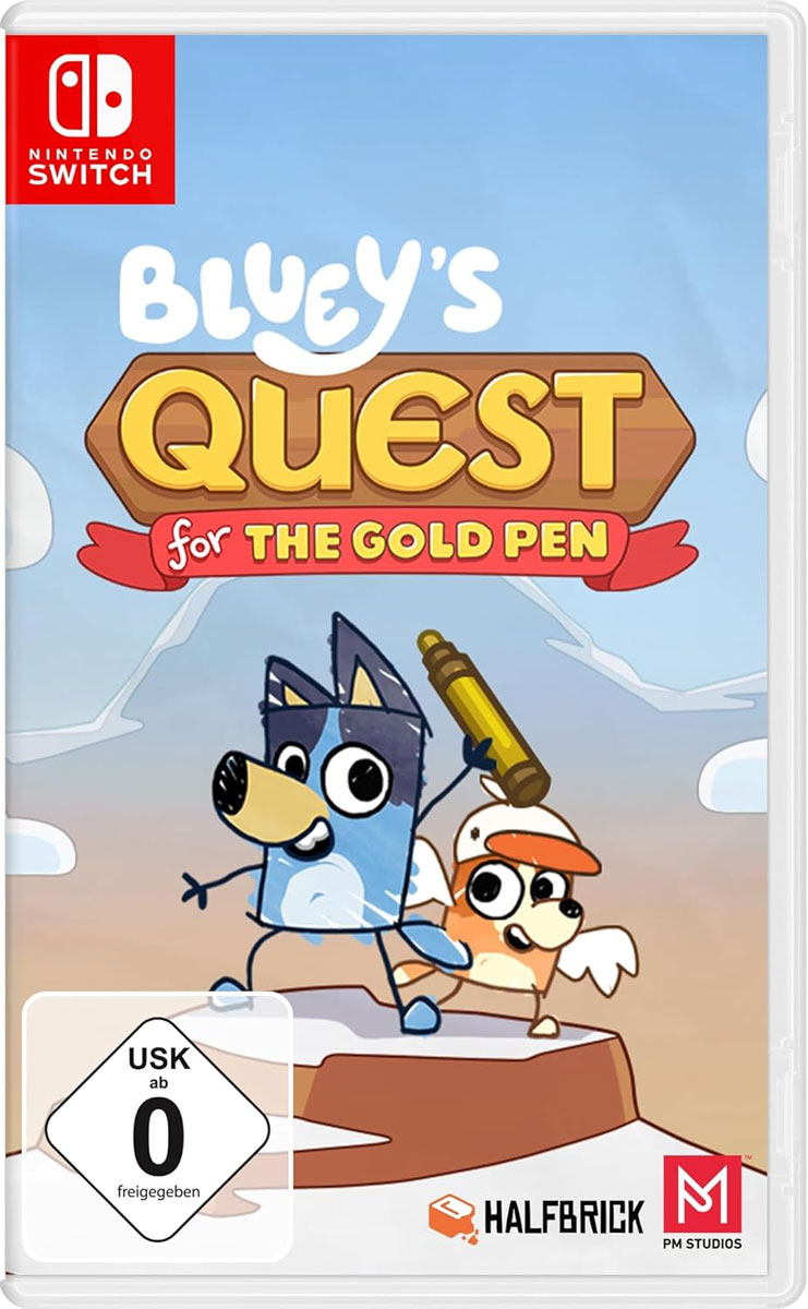 Blueys Quest for the gold Pen Nintendo Switch