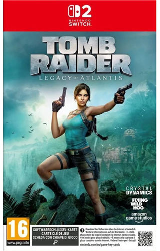 Tomb Raider Legacy of Atlantis Nintendo Switch 2 D1 Österreich-Version
