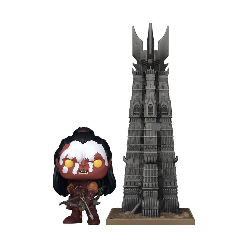 Der Herr der Ringe POP! Town Vinyl Figur Lurtz w/Tower 9 cm