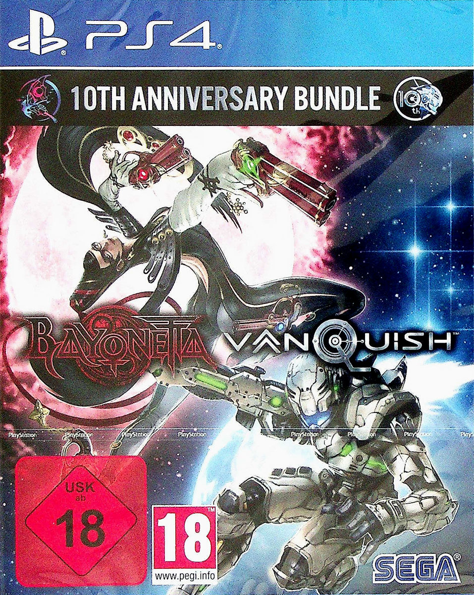 Bayonetta & Vanquish PlayStation 4 10th Anniversary Bundle