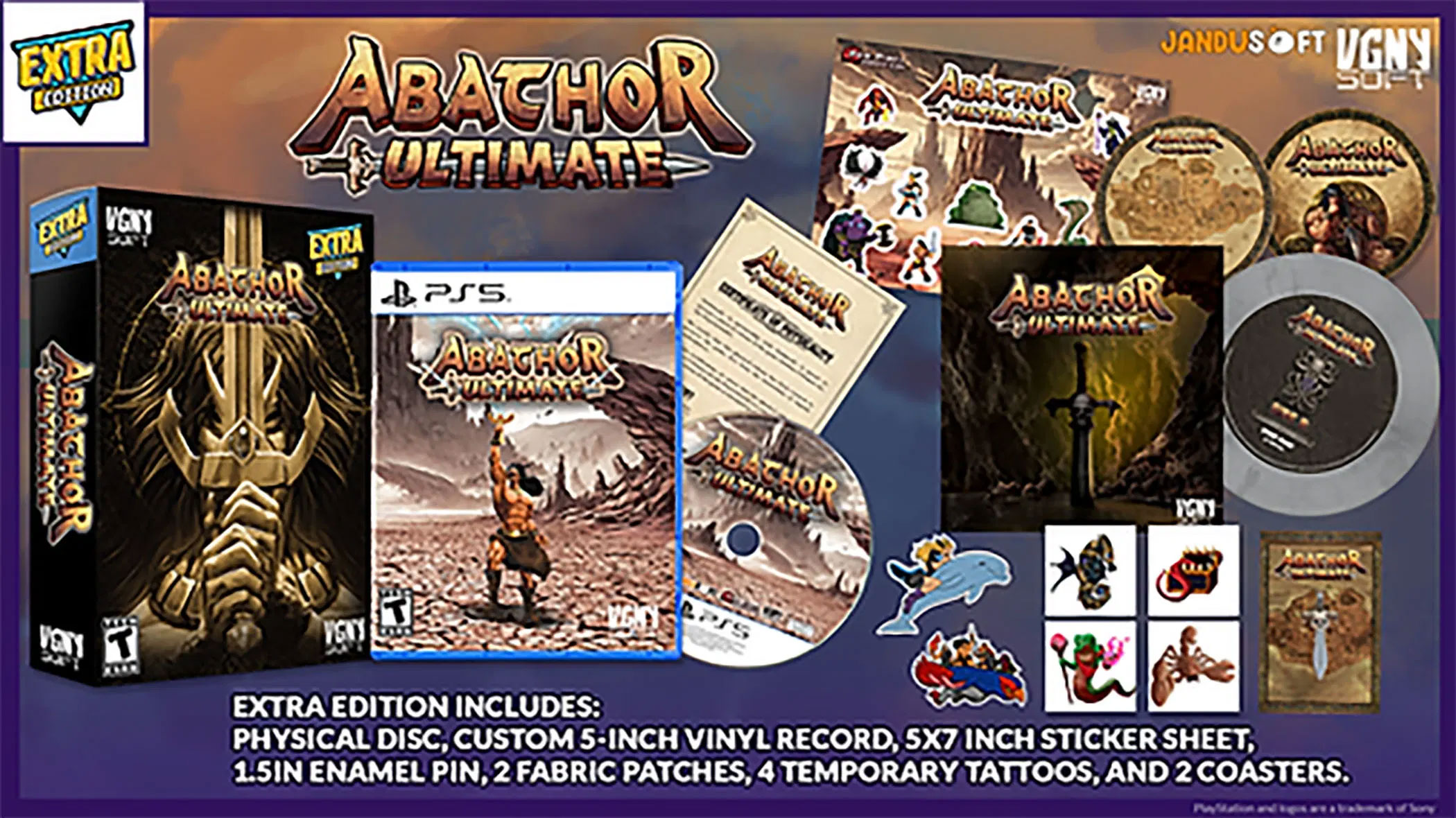 Abathor Ultimate PlayStation 5 US Extra Edition