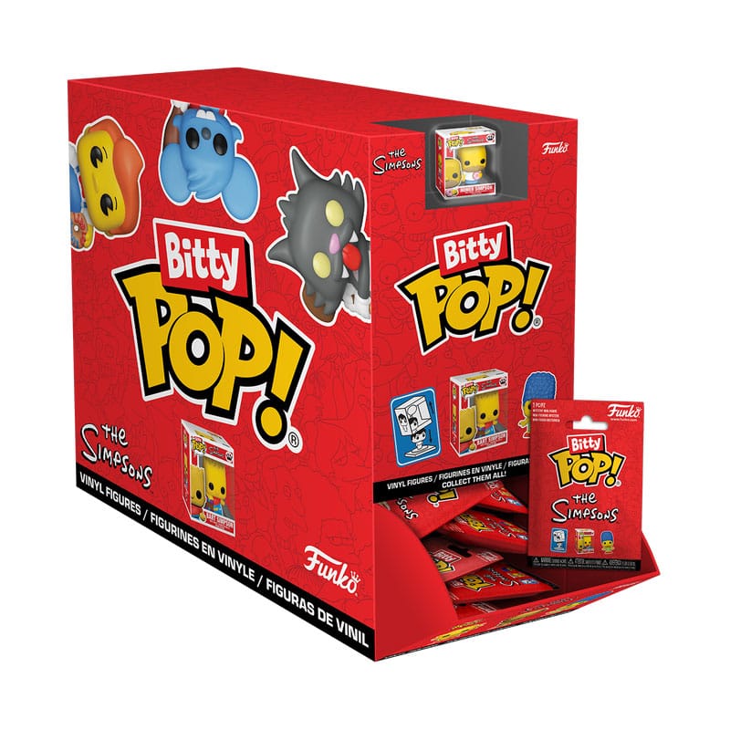 Simpsons POP! Vinyl Figuren Display (32) PDQ 2,5 cm