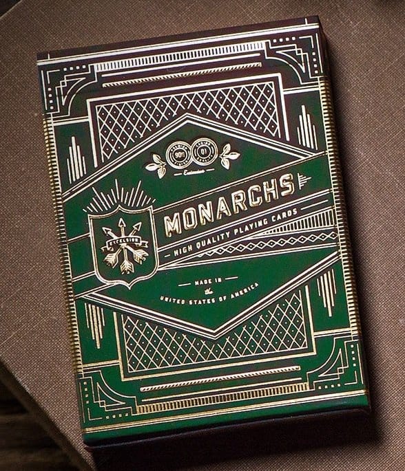 Theory 11 Spielkarten Monarch Green