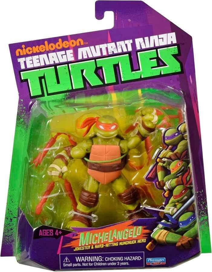 Teenage Mutant Ninja Turtles World of TMNT Actionfigur Michelangelo 11 cm